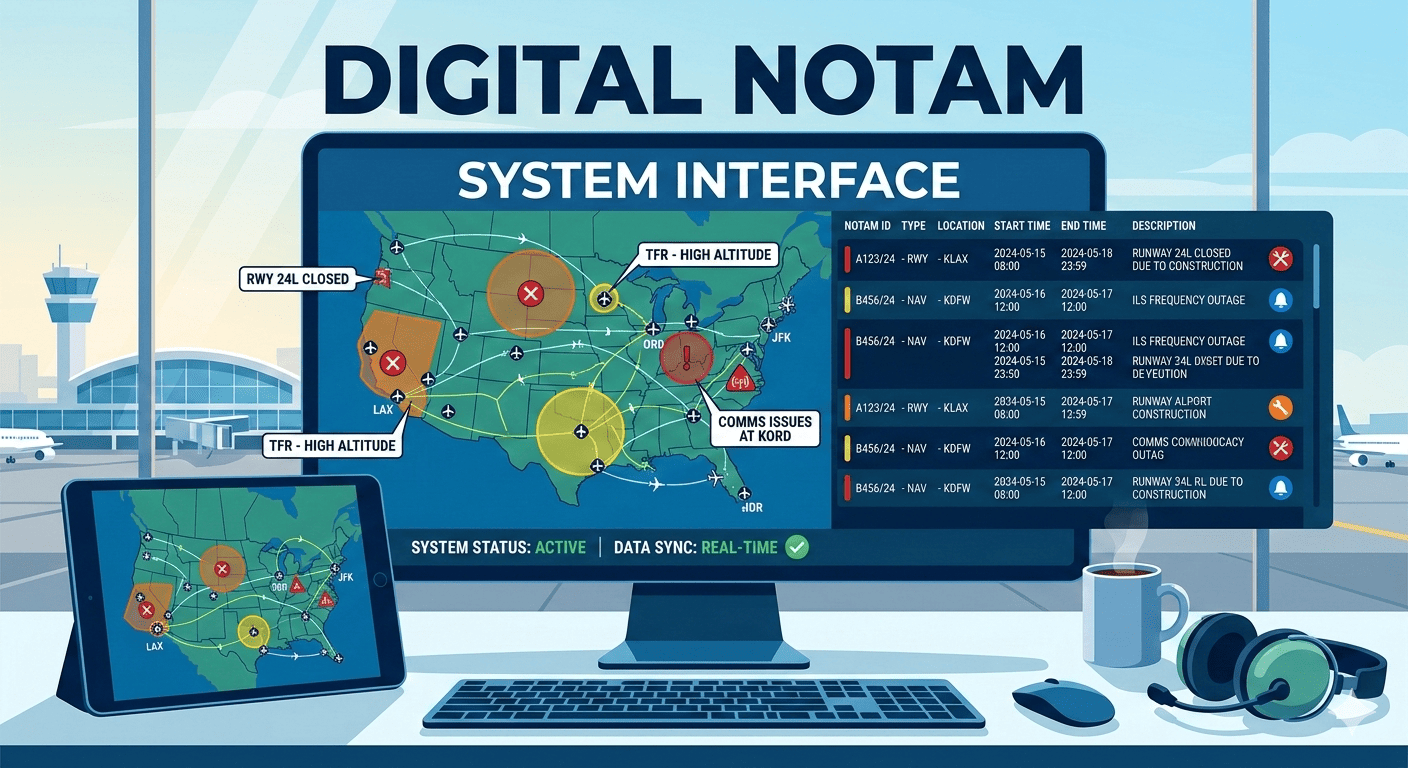 Digital NOTAM revolution and future of aviation information