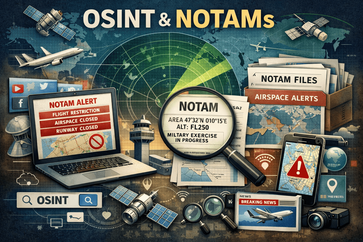 NOTAMs as open-source intelligence in military conflicts