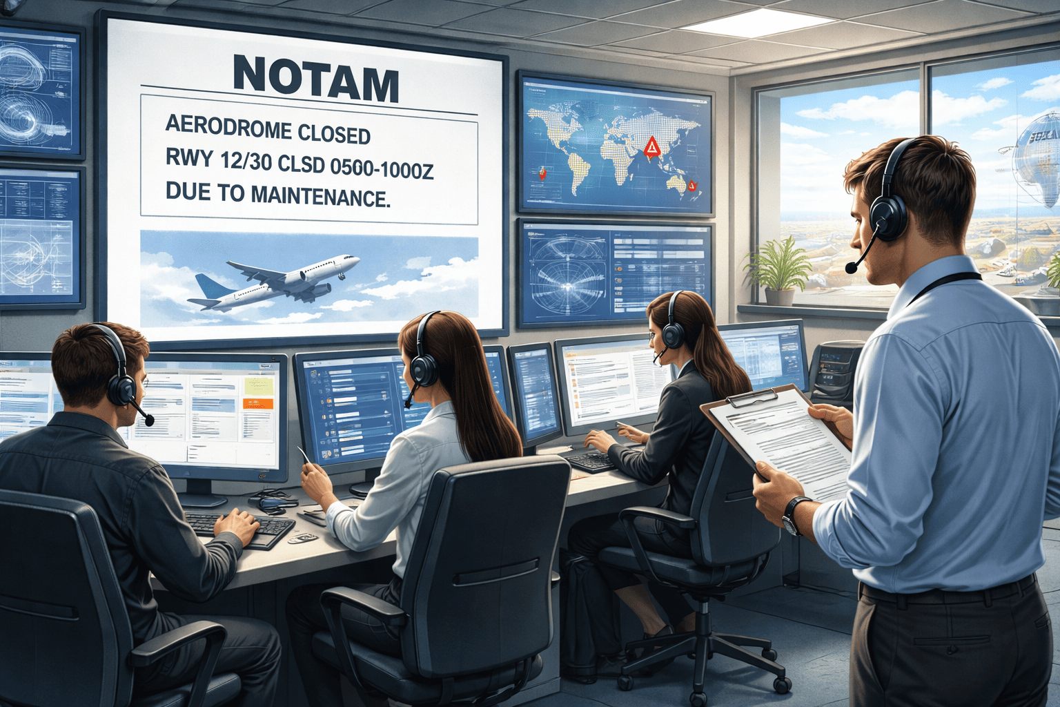 Understanding who issues NOTAMs and how the global system works